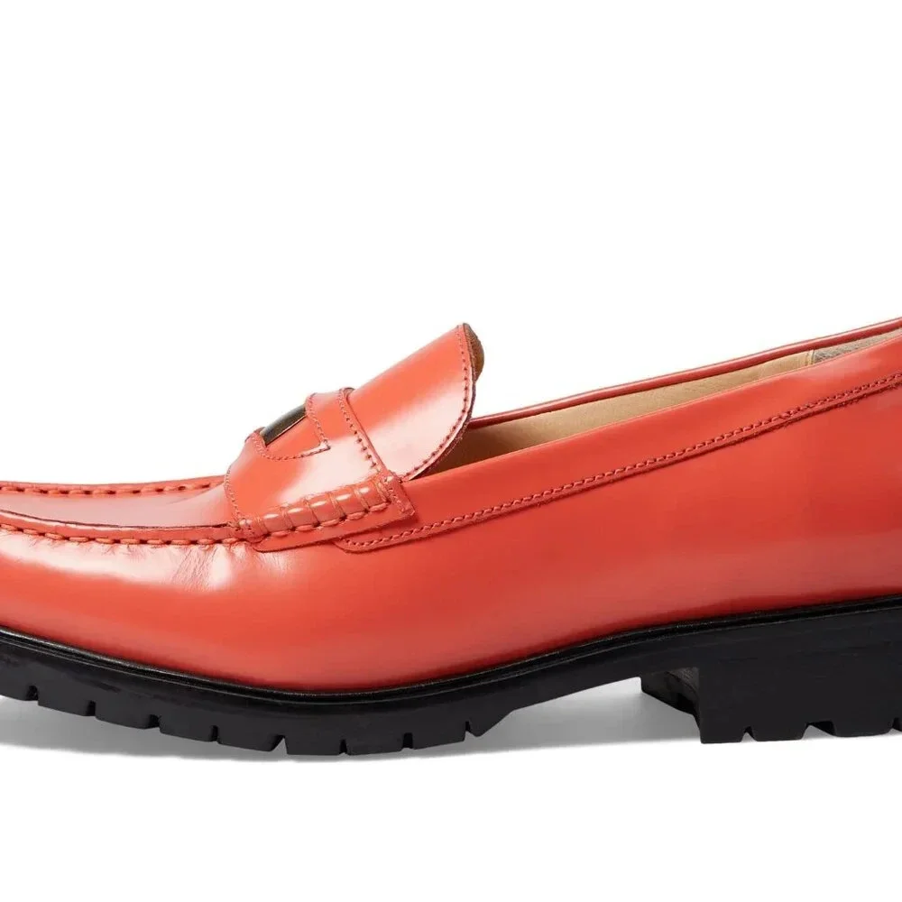 Free People Liv Loafer Coral Fusion  SIZE EU 36